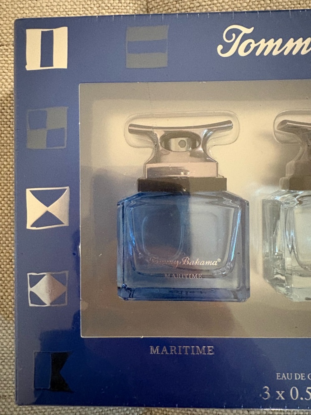 New Tommy Bahama Maritime 3 x 0.5 fl oz Men's Cologne Gift Set - Picture 6 of 6